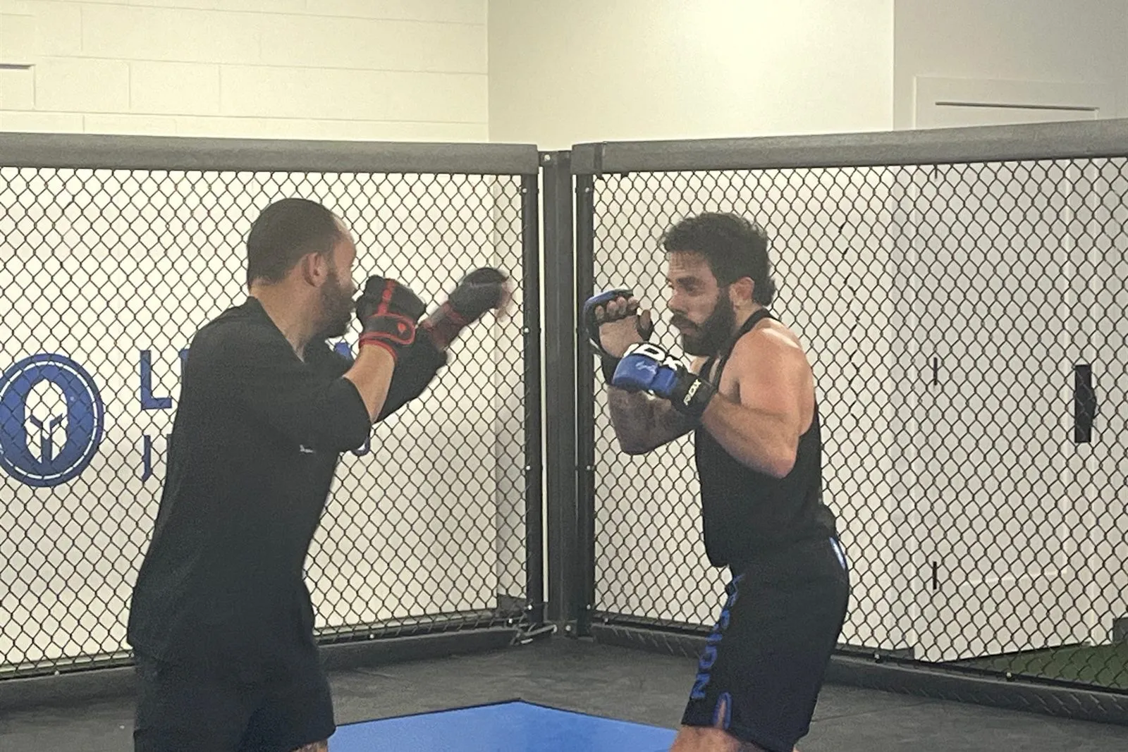 Training at Furst Place MMA in Hendersonville, TN